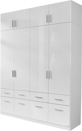 rauch Drehtürenschrank »Kleiderschrank Schrank Garderobe Schlafzimmerschrank CELLE« in 4 Breiten und 2 Höhen, optional mit Schubkästen MADE IN GERMANY
