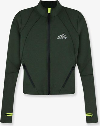 Balenciaga Felpa Fitted Zip-Up - BALENCIAGA - gender_Woman