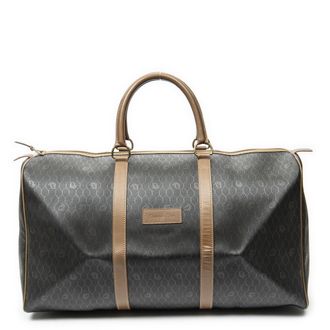 Dior Pre-owned Womens Vintage Large Travel Boston Bag - Grey - One Size