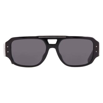 Dolce & Gabbana Dark Grey Pilot Mens Sunglasses DG4482F 501/87 57