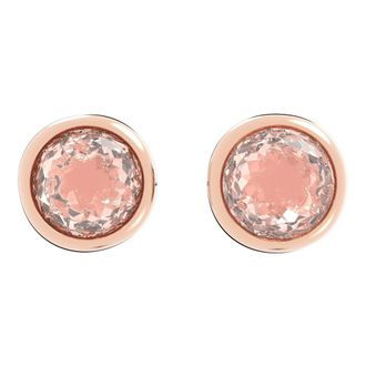 Swarovski Attract Soul Hart Oorbellen - Dames - Oorbellen - Roze - ONE Size - Accessoires