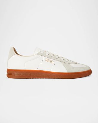 Polo Ralph Lauren Men & apos;s Bedford Leather Low-Top Sneakers