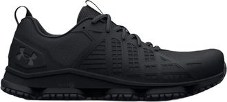 Under Armour Micro G Strikefast 3025842-002 Men Black Tactical Shoe HTAT1597