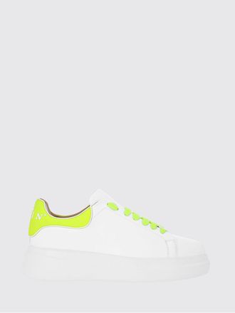 Philipp Plein Platform Sneakers in Smooth Leather with Rear Logo