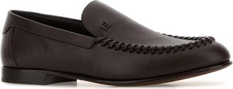 Fendi Chocolate Mocassini Loafers