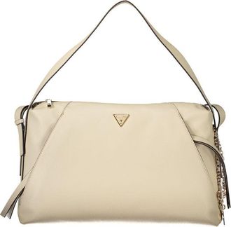 Guess Beige Polyurethane Womens Womens Bag