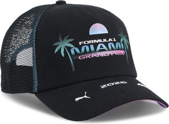 Puma Cappellino F1 Miami, Accessori, Nero, OSFA