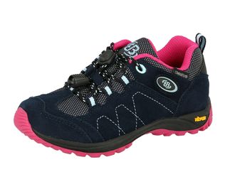 Br&uuml;tting Wanderschuh BR&Uuml;TTING Outdoorschuh Bergen Low, Gr. 28, blau, Veloursleder, Schuhe Wanderschuh