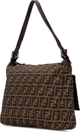 Fendi Hobo Bags - 2000-2010 Zucca Canvas Shoulder Bag - Gr. unisize - in Braun - für Damen