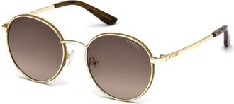Guess GU7556 32F Womens Sunglasses Gold Size 51