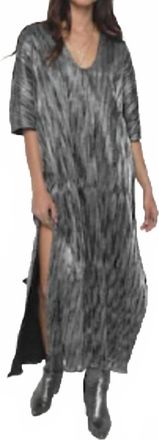 Jen's Pirate Booty Elixir Grand Canal Kaftan Dress In Silver