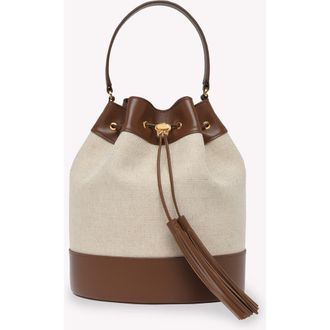 Gianvito Rossi Sienna 22 Crossbody bag in Ivory And Brown Leather at Nordstrom