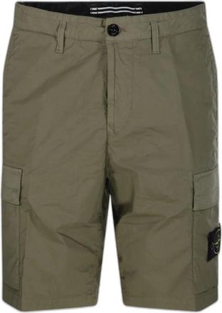 Stone Island Casual Shorts - Heren - Korte Broeken - Groen - W31 - Korte Broeken