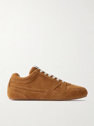 Isabel Marant Sneakers In Camoscio Traforato Senny - Marrone