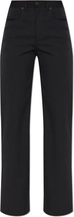 Balenciaga Jeans, Dames, Zwart, W27, Katoen, Flared jeans