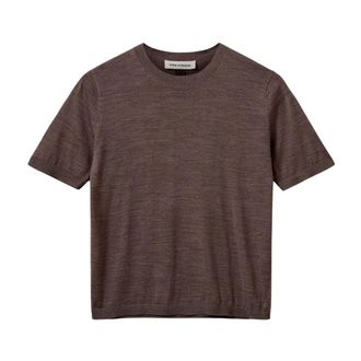 Sofie Schnoor Truien & Vesten, Dames, Bruin, XS, Wol, Nellsw Sweater