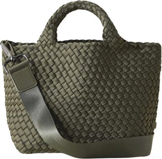 Naghedi Shopping Bags, female, Green, ONE SIZE, St. Barths Small Tote