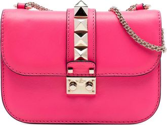 Valentino Pre-owned Valentino Small Rockstud Glam Lock Crossbody Ladies BW3N3XX2SQ655FYV