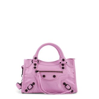 Balenciaga Leather The City Mini Bag Handbag