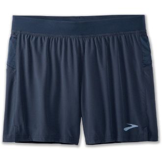Brooks Mens Sherpa Shorts 5 Inseam Blue L