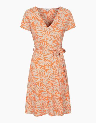 Mountain Warehouse Womens Mountain Warehouse Womens/Ladies Santorini Daisy Jersey UV Protection Dress - Orange - Size: 16