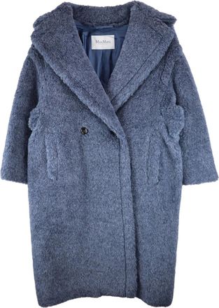 Max Mara Cappotto in misto lana - Blu