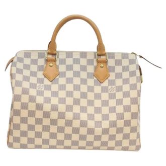Louis Vuitton Pre-owned Handbags, female, White, Size: ONE SIZE Pre-owned Boston bag
