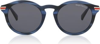 Sergio Tacchini ST5017 670 Mens Sunglasses Blue Size 51
