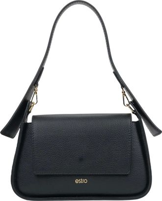 Estro & Luminara Shoulder Bags, female, Black, Size: ONE SIZE Shoulder Bag