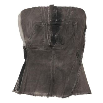 Rick Owens Donna, Top, Grigio, S, new