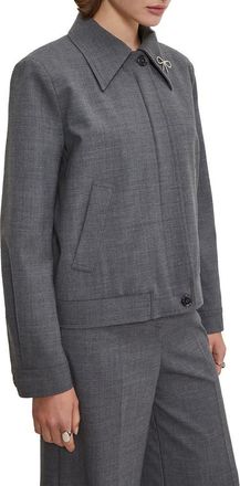 ottod'Ame Jacket With Collar in Grey at Nordstrom, Size 40 It