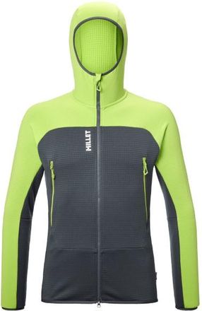 Millet Fusion Grid Hoodie Fleecejacke f&uuml;r Herren | gr&uuml;n