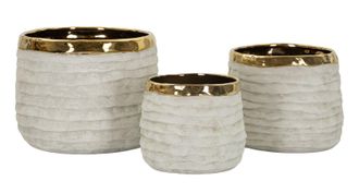 Mauro Ferretti Cubremaceta Lima Altos Tr&iacute;o Cm &Oslash; 23x17,5-18,5x15-15x12,5