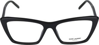 Saint Laurent Glasses, female, Black, Size: 54 MM Black Transpare Eyeglasses SL 737 Mica