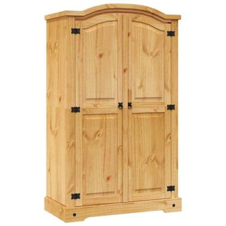 vidaXL Wardrobe Mexican Pine Corona Range 2 Doors Vidaxl