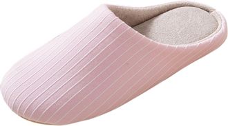 Generic Womens Winter Slippers, Womens Closed, Felt Slippers, Wool Comfortable Flat Slippers with Soft Rubber Sole, Winter Slippers, Cuddly Slippers, Indoor O