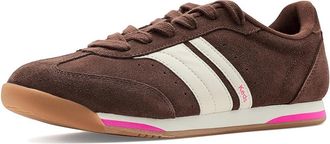 Keds Revival Lace-Up Womens Shoes Chocolate/Egret Suede/Leather : 9.5 B - Medium