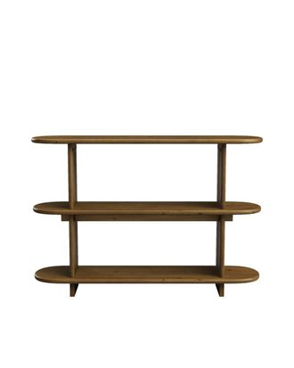 Hannun Librer&iacute;a de madera de abeto en color marr&oacute;n 120 cm
