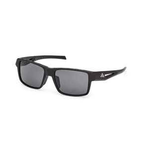 adidas Kleon Sp 0125 02A Zonnebrillen - Heren - Zonnebrillen - Zwart - 55 MM - Accessoires