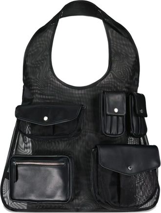 Simone Rocha Borsa tote Utility Pocket Vest - Nero