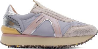 Ambitious Rhome W Retro Runner - Dames - Sneakers - Paars - 39 EU - Leer - Schoenen