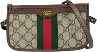 Gucci Pre-owned Cross Body Bags, female, Multicolor, Size: ONE SIZE Pre-owned Fabric gucci-bags