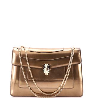 Bulgari Serpenti Forever Shoulder Bag Patent Medium