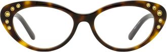 Swarovski SK5429 cat-eye glasses - women - Acetate - One Size - Brown