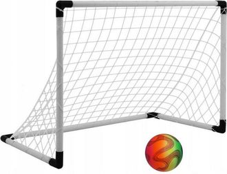 Trade Shop Trade Shop - Porta Da Calcio 90x62x47 Cm Rete Pallone Calcetto Allenamento Bambini Gvc-0904