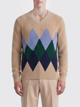 Ballantyne Pullover Ballantyne in cotone con motivo a rombi