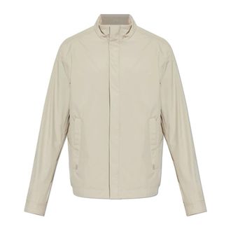 Paul & Shark Paul & Shark, Light Jackets, male, Beige, Size: 2XL Jacket With Pockets