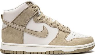 Nike Dunk Hi Retro PRM Tan Suede sneakers - unisex - Leather - 7.5 - Neutrals