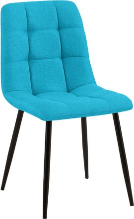 Clp Silla De Comedor Tilde Tela Turquesa