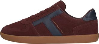 Tommy Hilfiger Heren, Schoenen, Rood, Maat: 47 EU Leer